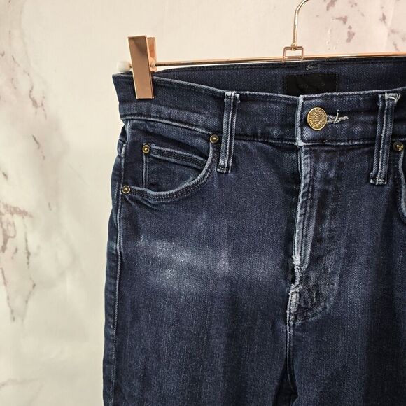 Mother Jeans Women 24 Stunner Zip Two Step Fray Holding Hands High Rise Skinny - Picture 2 of 16